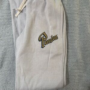 Purdue Sweatpants in Light Gray